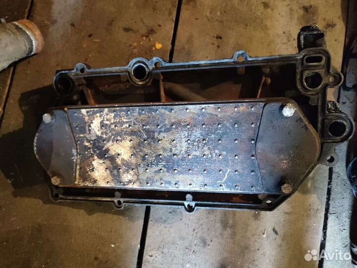 Теплообменник scania 4 серии с крышкой