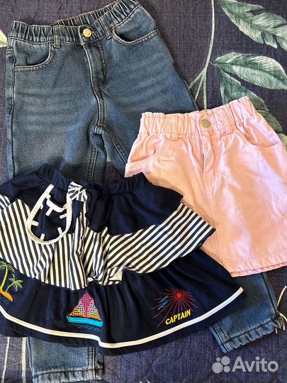 Вещи для девочки пакетом 116
