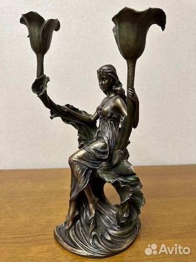 Подсвечник бронза