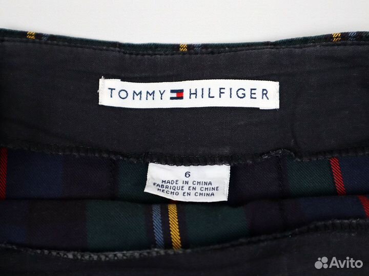 Tommy Hilfiger юбка в клетку xs оригинал