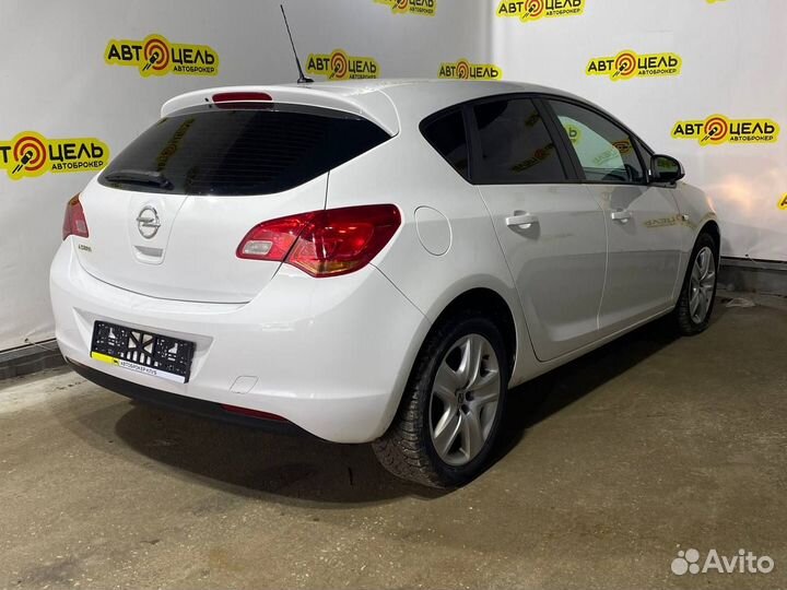 Opel Astra 1.6 AT, 2012, 137 500 км