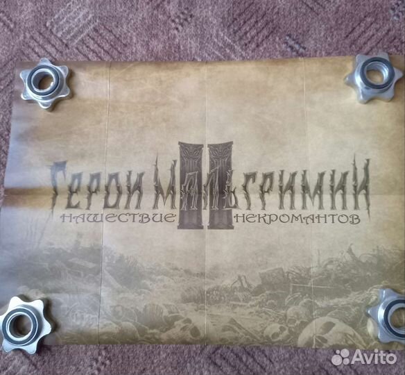 Постер-карта игры Герои Мальгримии 2