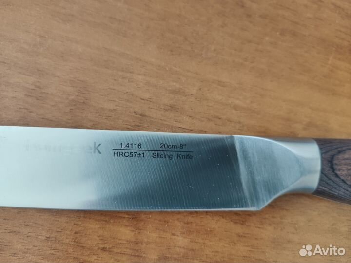 Кухонный отрезной нож 8 дюймов из стали 1.4116 HR