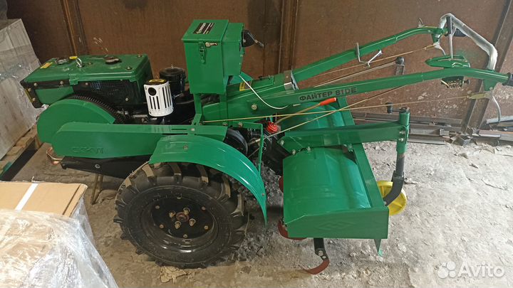 Мотоблок 8,6л.с. + электростартер и фреза