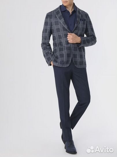 Пиджак в клетку Boss