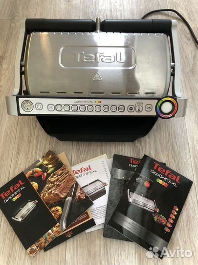 Гриль tefal optigrill xl