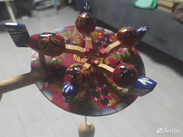 Игрушки ручной работы из дерева