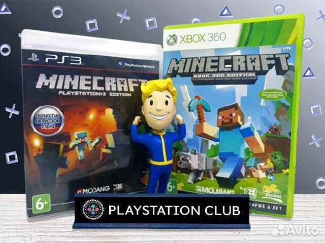 Minecraft PS3 обмен + наушники Monster Beats