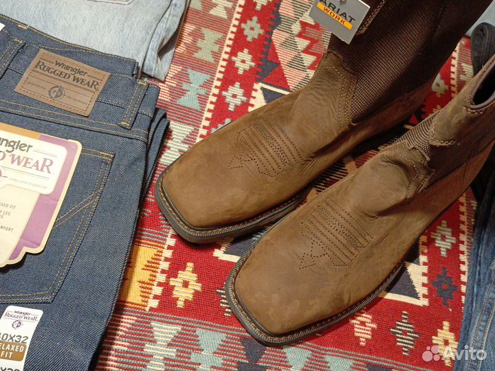 Сапоги Ariat Steel Toe Cardura US 14EE/48/32см