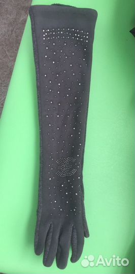 Перчатки женские длинные