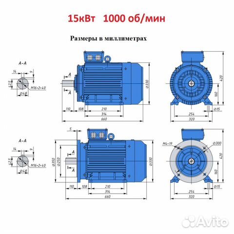Электродвигатели 15кВт в наличии