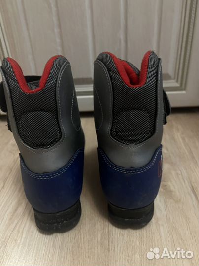 Лыжный комплект 160, ботинки 34