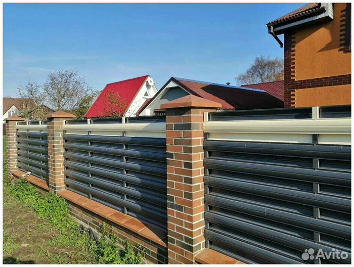 Штакетник Металлический, Евроштакетник