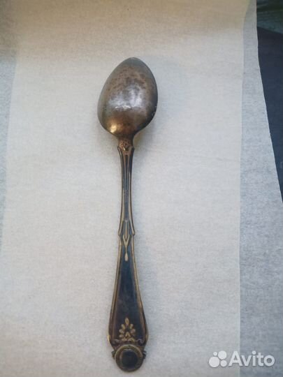 Ложка серебрение, XIX, начало XX века