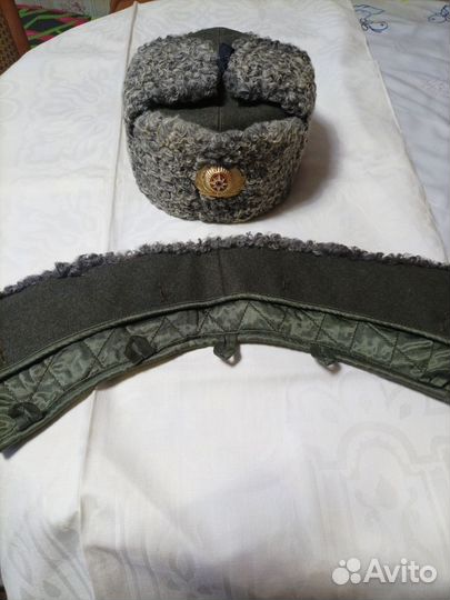 Каракулевая шапка офицерская