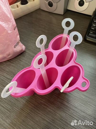 Формочки силиконовые для фруктового льда