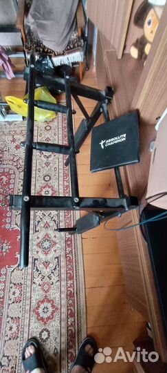 Турник настенный 3 в 1 бу