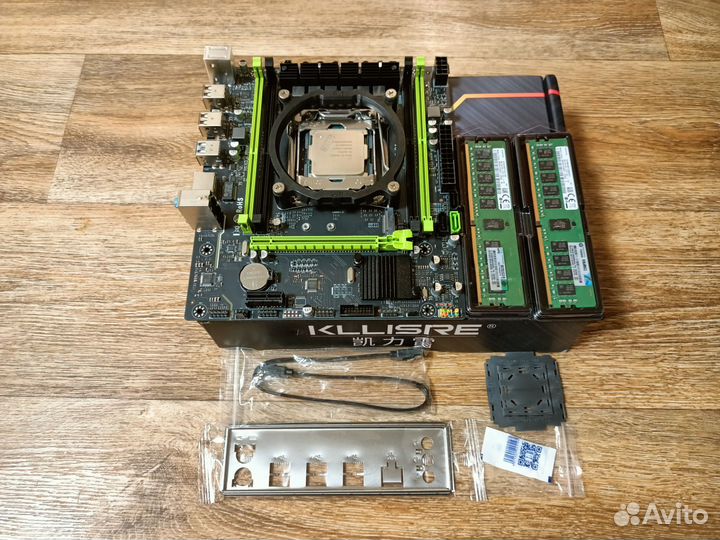 Комплект lga 2011 x99 /10 ядер/16 gb