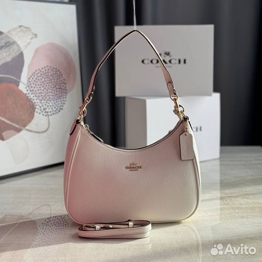 Сумка женская натуральная кожа coach