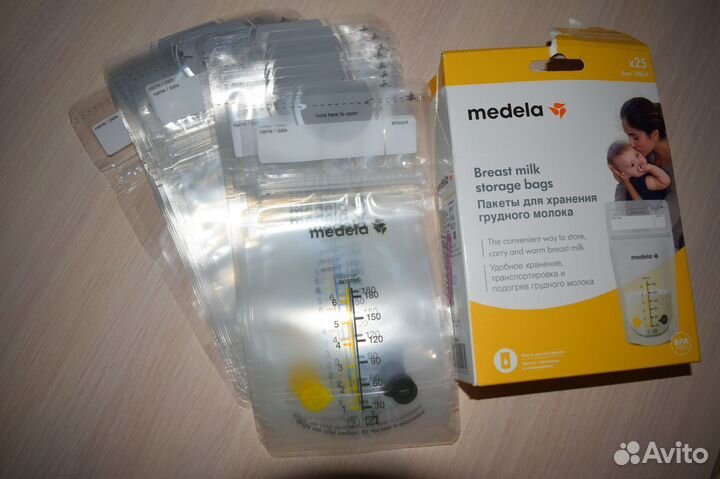 Пакеты Medela для хранения грудного молока