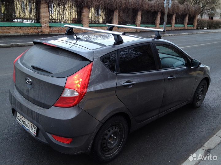 Багажник на крышу Hyundao Solaris в Краснодаре +