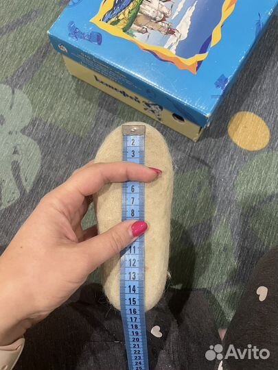 Валенки с калошами 23 р-р