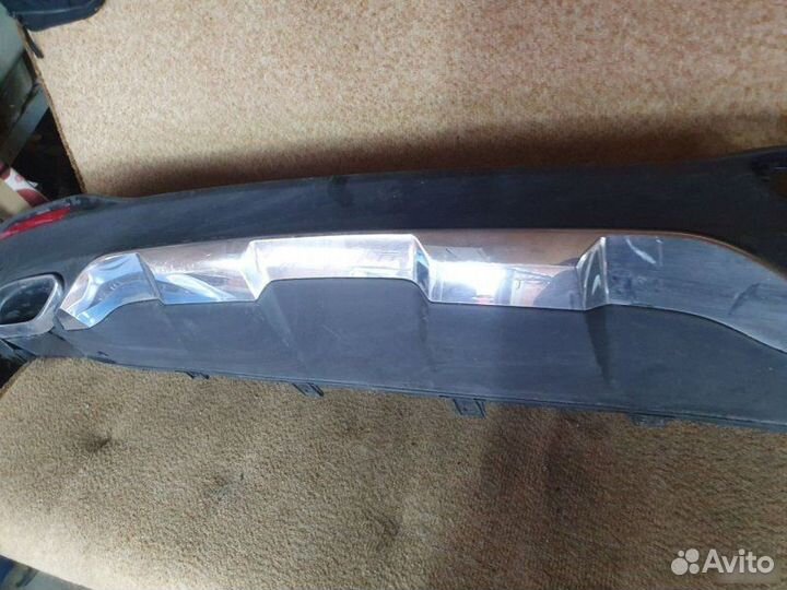 Юбка бампера задняя Mercedes Gle W166