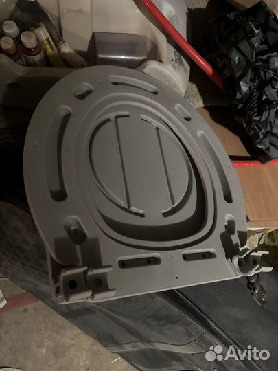 Крышка накладка на сидение для инвалидного унитаза