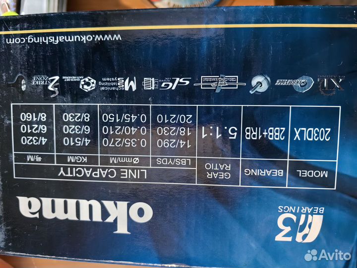 Мультипликаторная катушка okuma