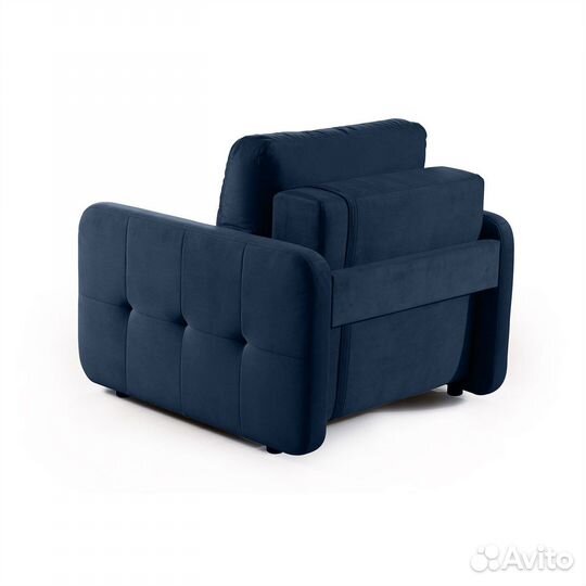 Karina-02 кресло-кровать велюр синий
