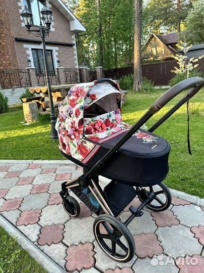 Cybex спальный блок Priam III Spring Blossom light