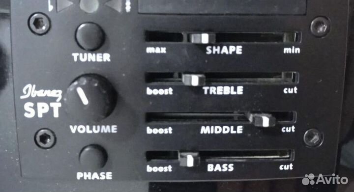 Бас-гитара Ibanez AEB8E-BK