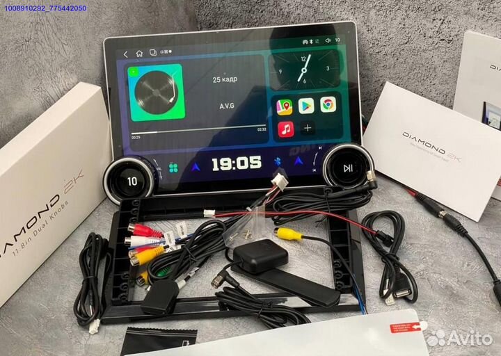 Магнитола android 2к 10 ядер 4/64гб (Арт.25380)