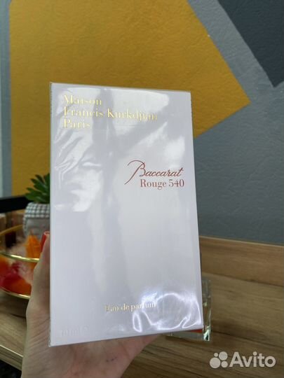 Baccarat rouge 540 maison francis kurkdjian