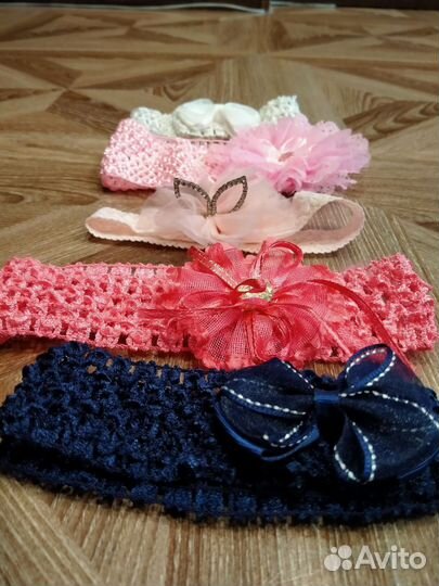 Повязка на голову для девочки