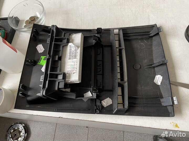 Информационный дисплей + накладка в сборе Megane 2