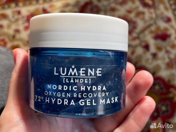 Гель маска Lumene Nordic hydra oxygen recover72h