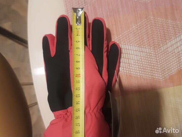 Перчатки зимние coccodrillo р. 6 розовые