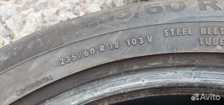 Continental UltraContact UC6 235/60 R18 103V