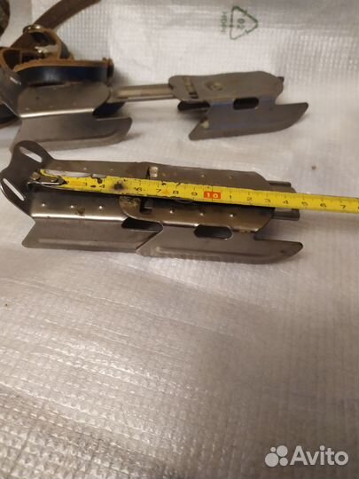 Коньки детские раздвижные двухполозные СССР