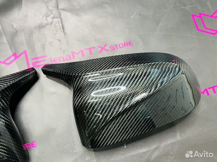 Накладки на зеркала BMW X5 G05 X6 G06 карбон