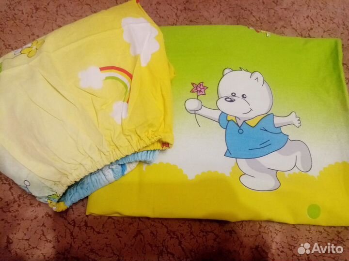 Детское постельное белье б/у