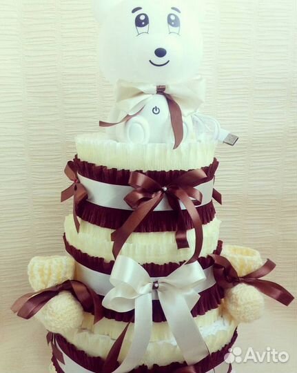 Торт из памперсов 