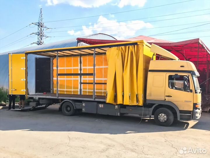 Тент штора на фуру 20 тонн (Франция 640)