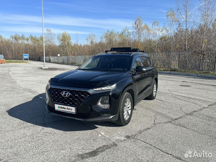 Hyundai Santa Fe 2.4 AT, 2019, 97 000 км