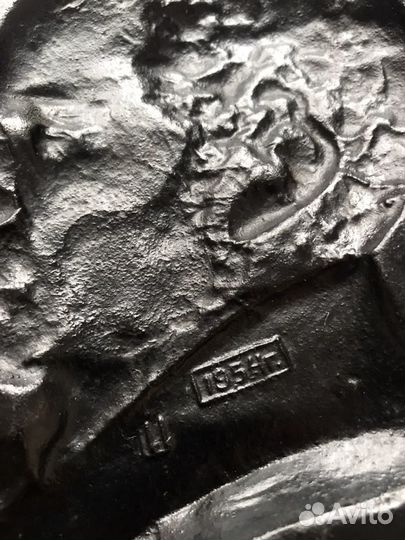 Панно с барельефом настенное - А.С. Пушкин. Касли