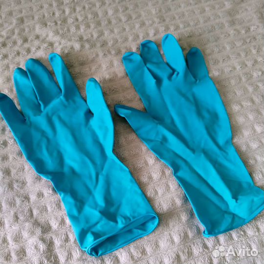 Перчатки резиновые