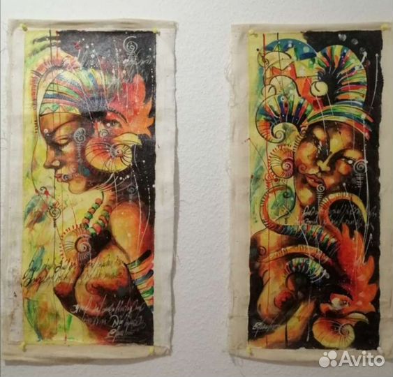 Картина холст масло