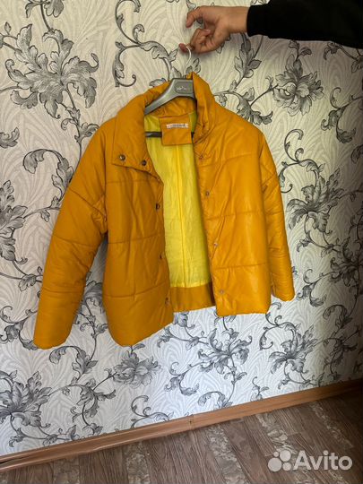 Куртка кожаная женская 48 50