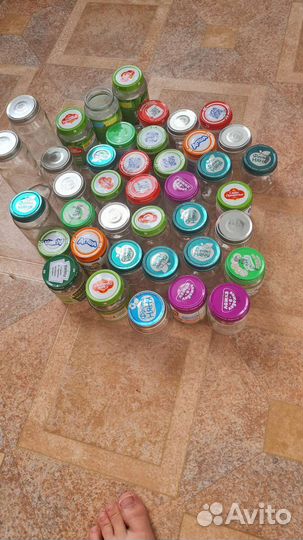 Баночки от пюре за вкусняшку ребенку